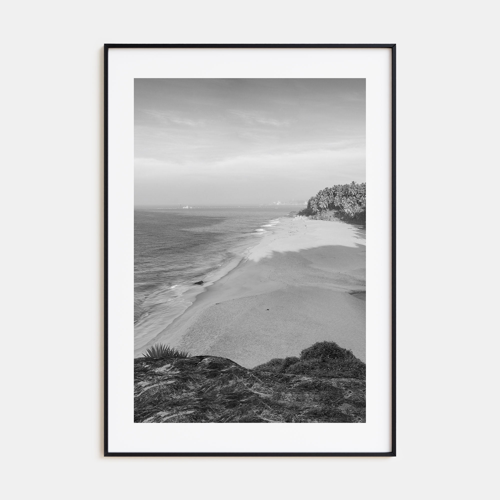 Kerala Photo B&W Poster