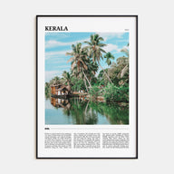 Kerala Travel Color Poster