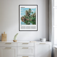 Kerala Travel Color Poster