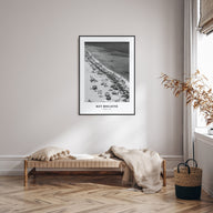 Key Biscayne Portrait B&W Poster