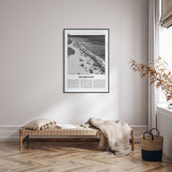 Key Biscayne Travel B&W Poster