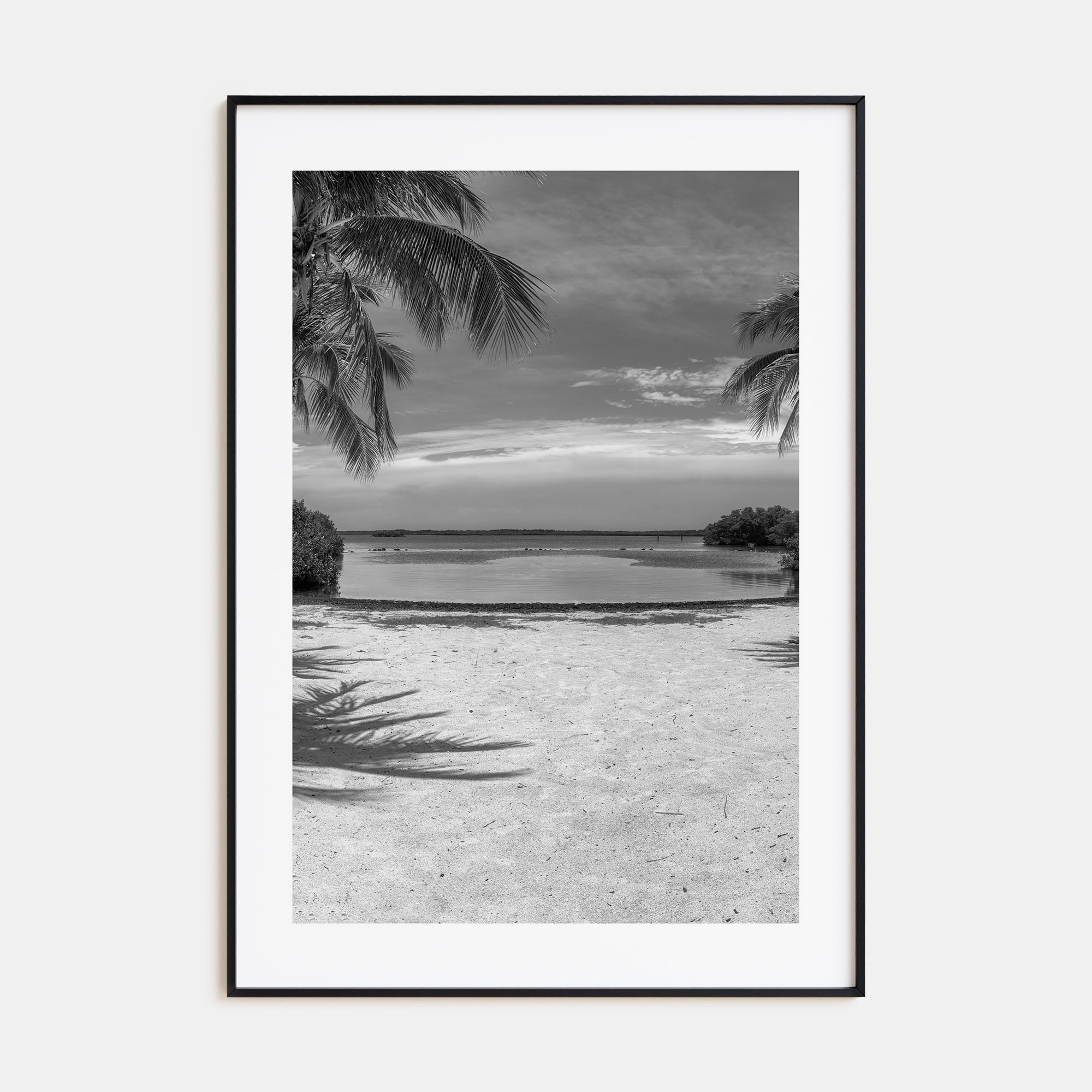 Key Largo Photo B&W Poster