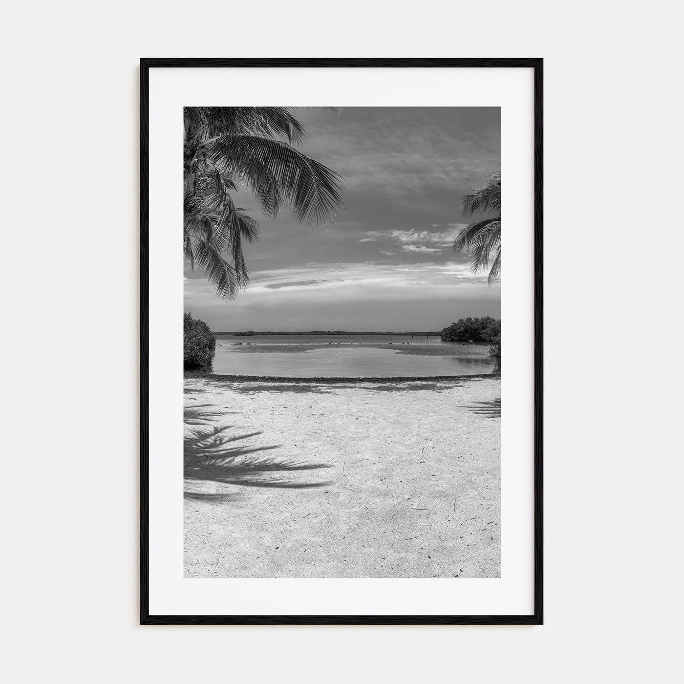 Key Largo Photo B&W Poster
