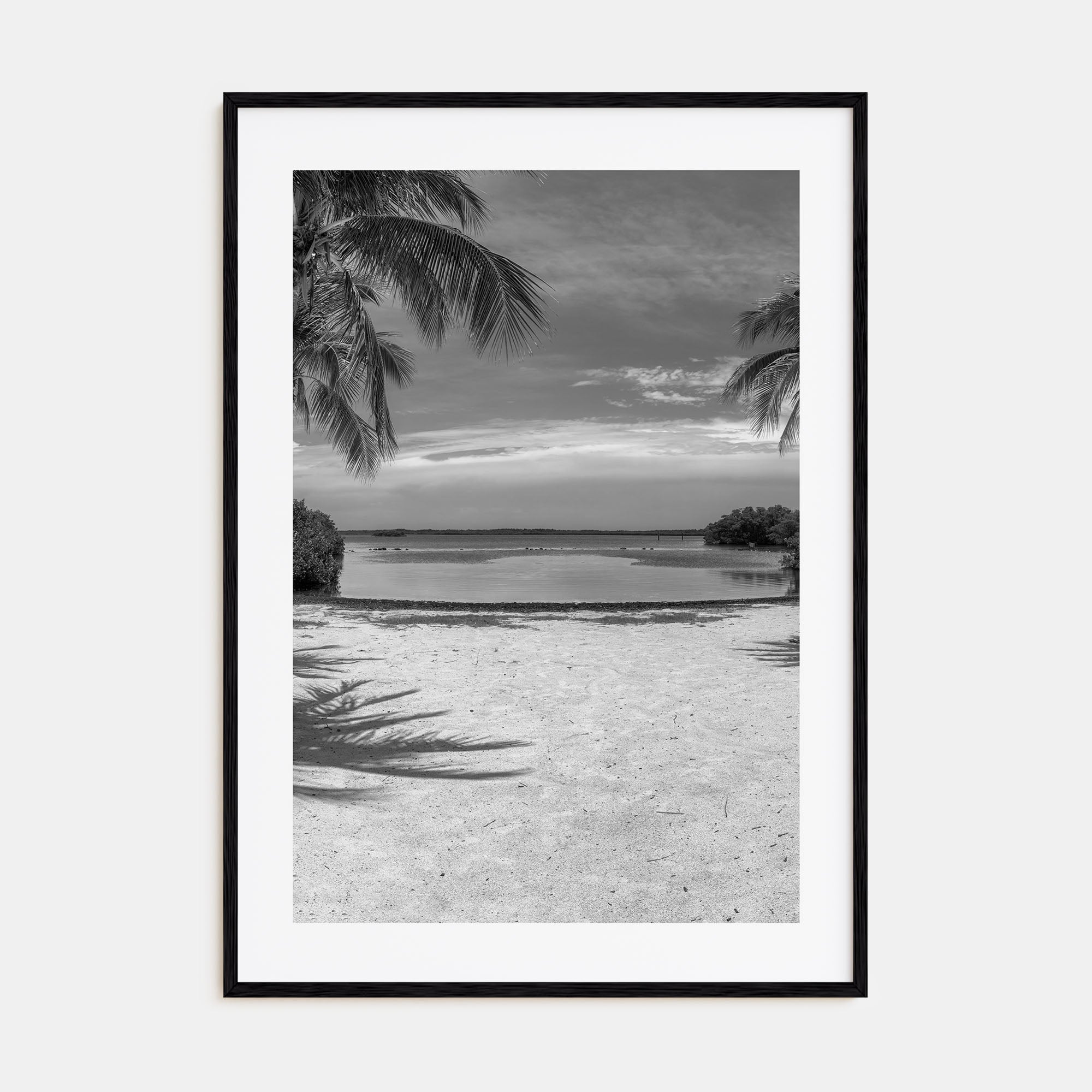 Key Largo Photo B&W Poster