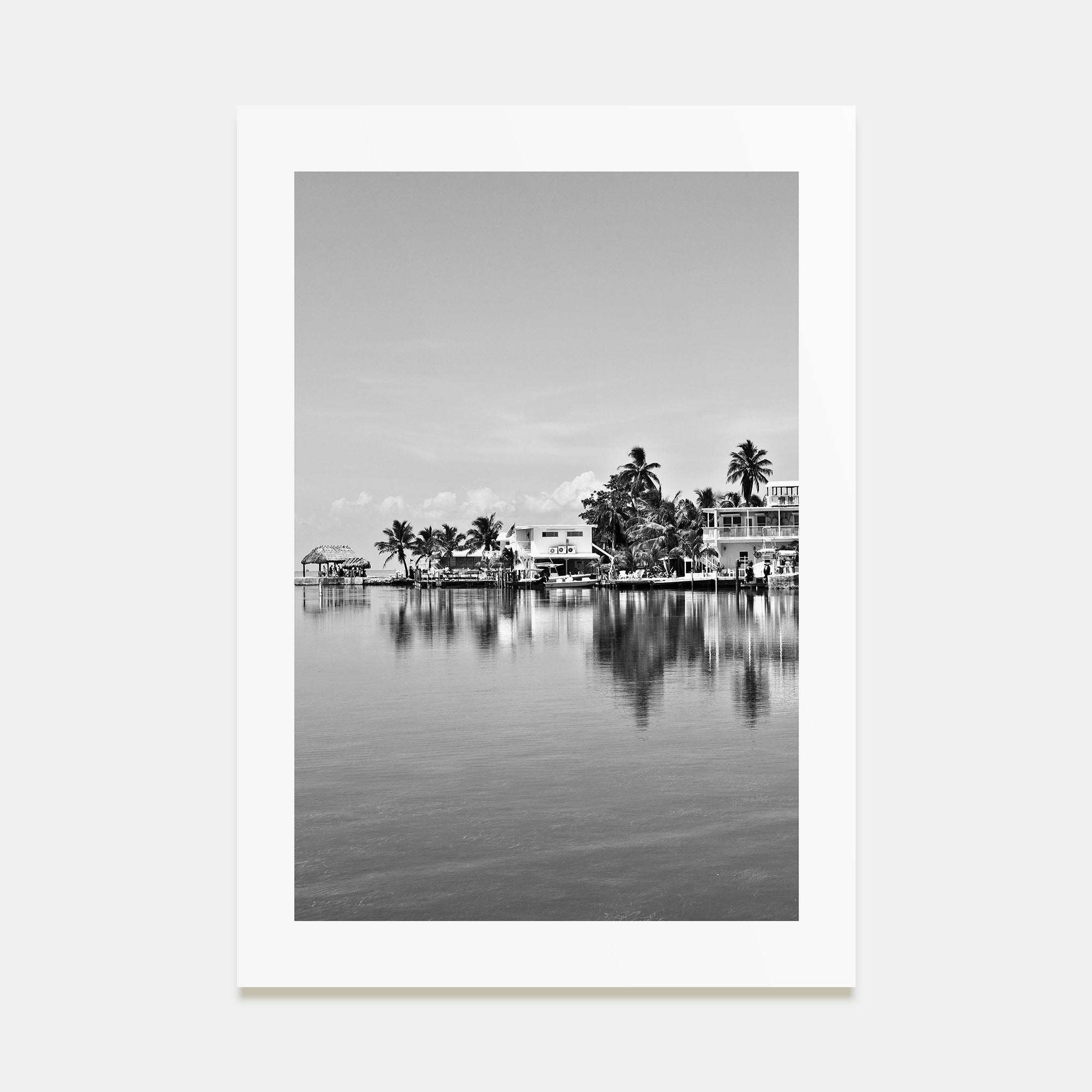 Key West Photo B&W Poster