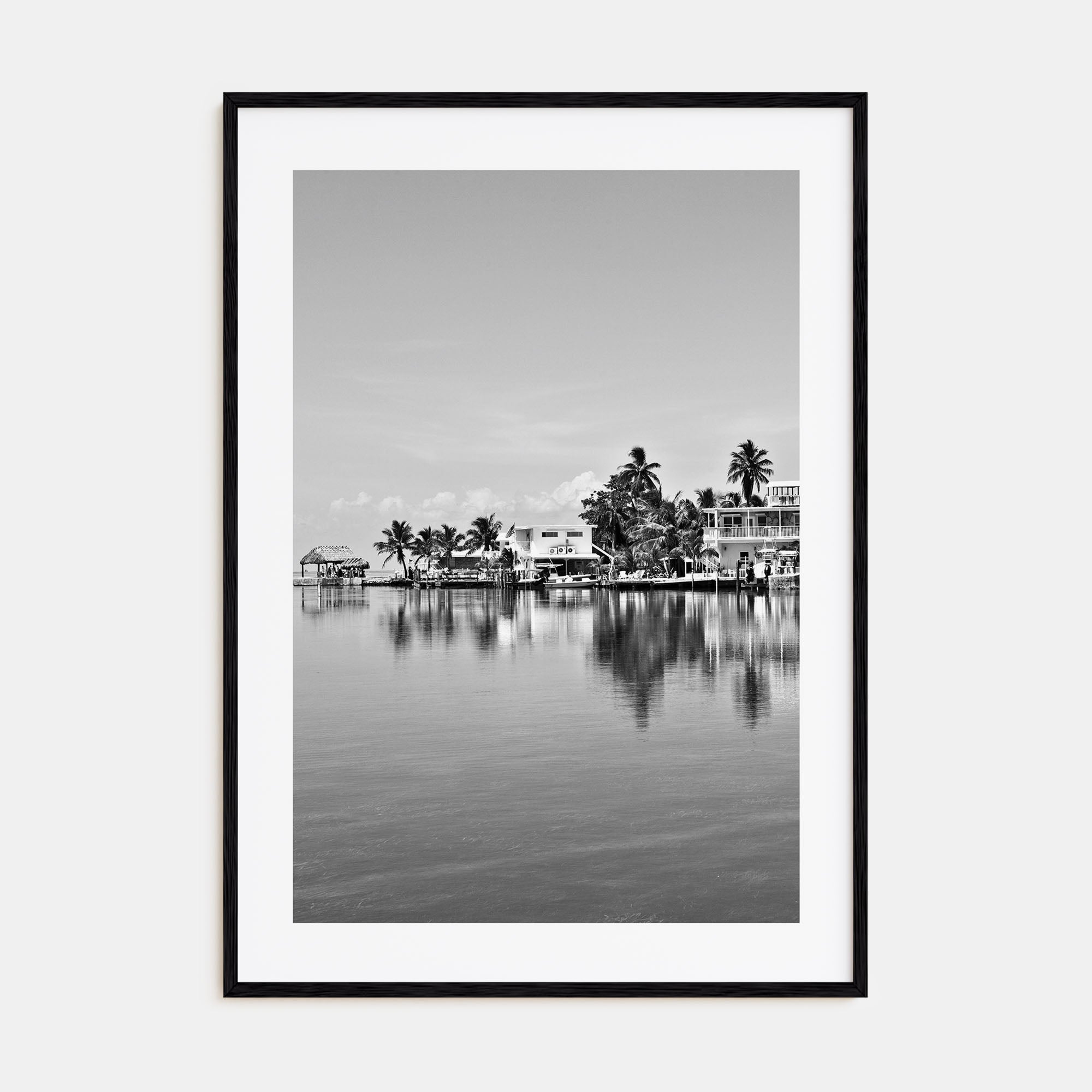 Key West Photo B&W Poster