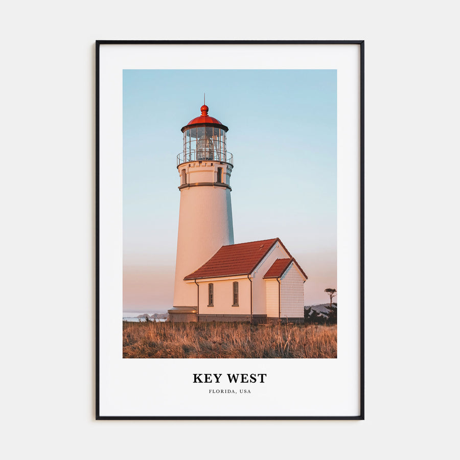 Key West Portrait Color Poster