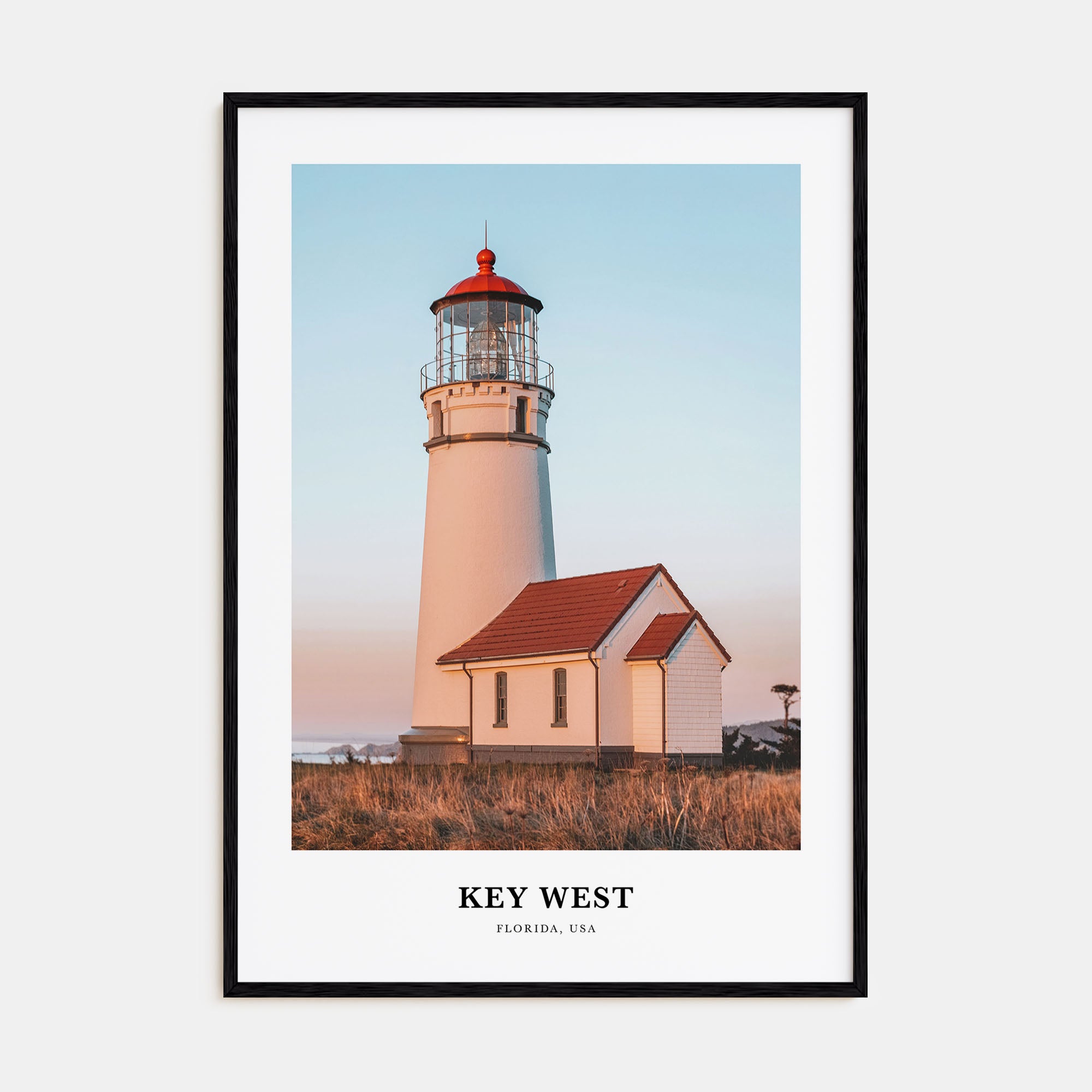 Key West Portrait Color Poster