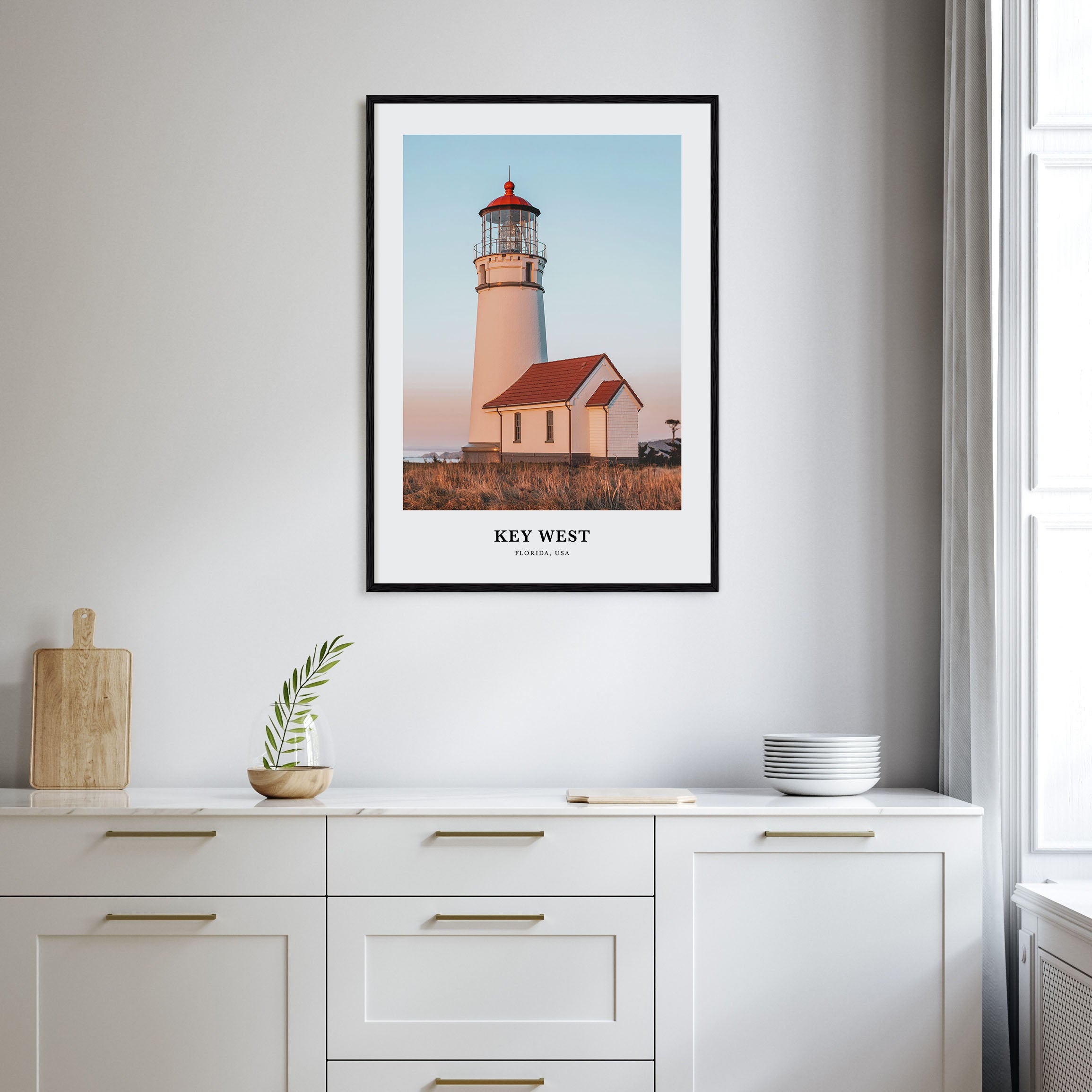 Key West Portrait Color Poster