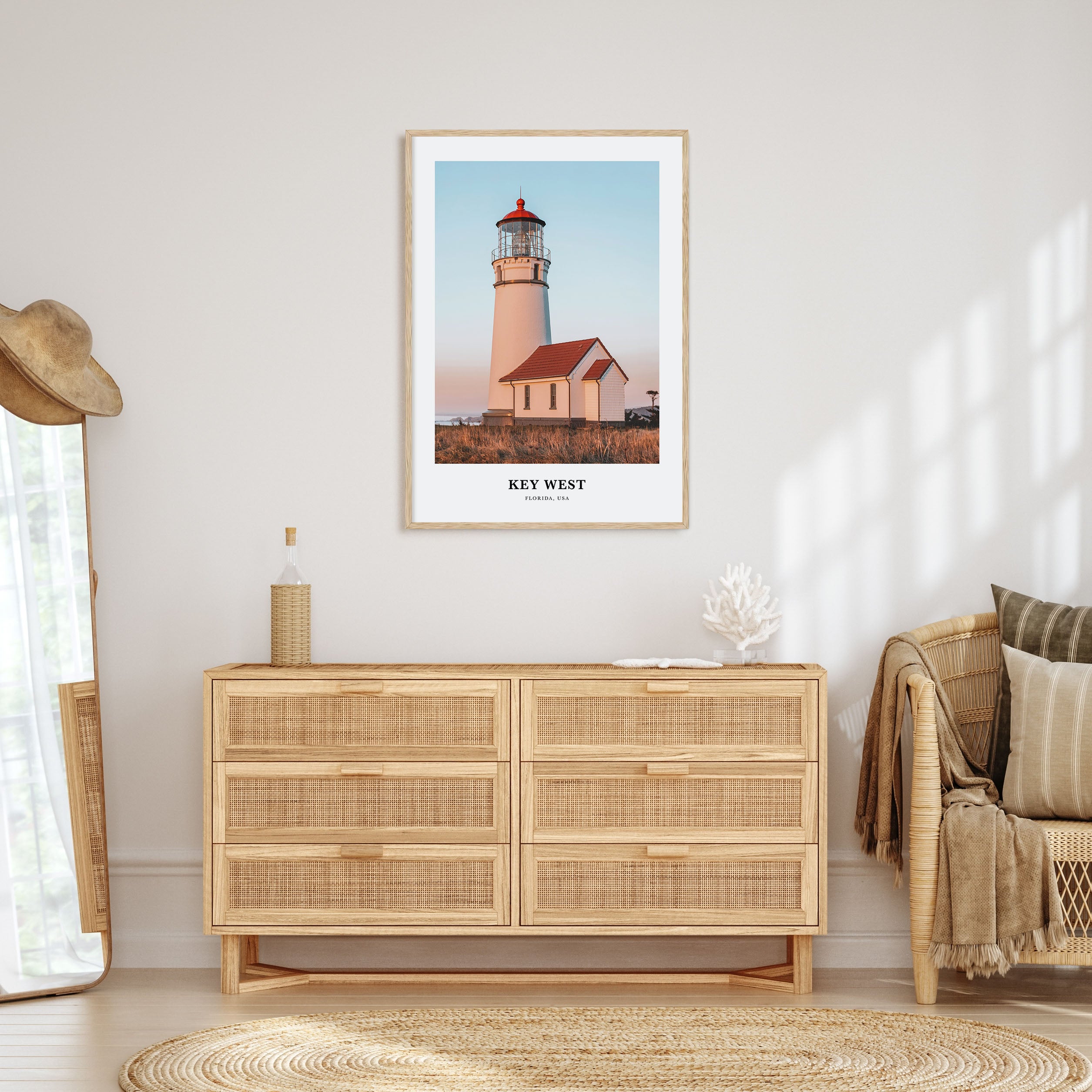 Key West Portrait Color Poster