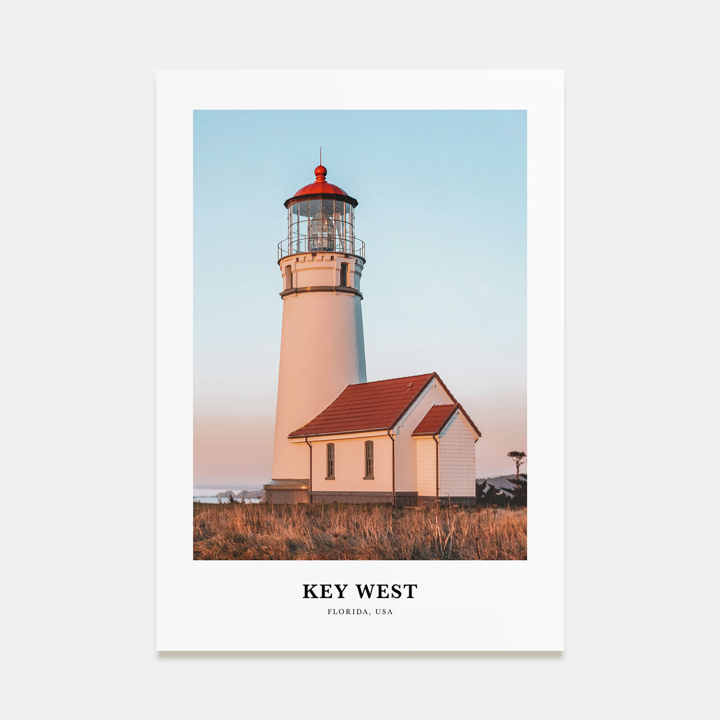 Key West Portrait Color Poster
