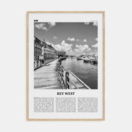 Key West Travel B&W No 2 Poster