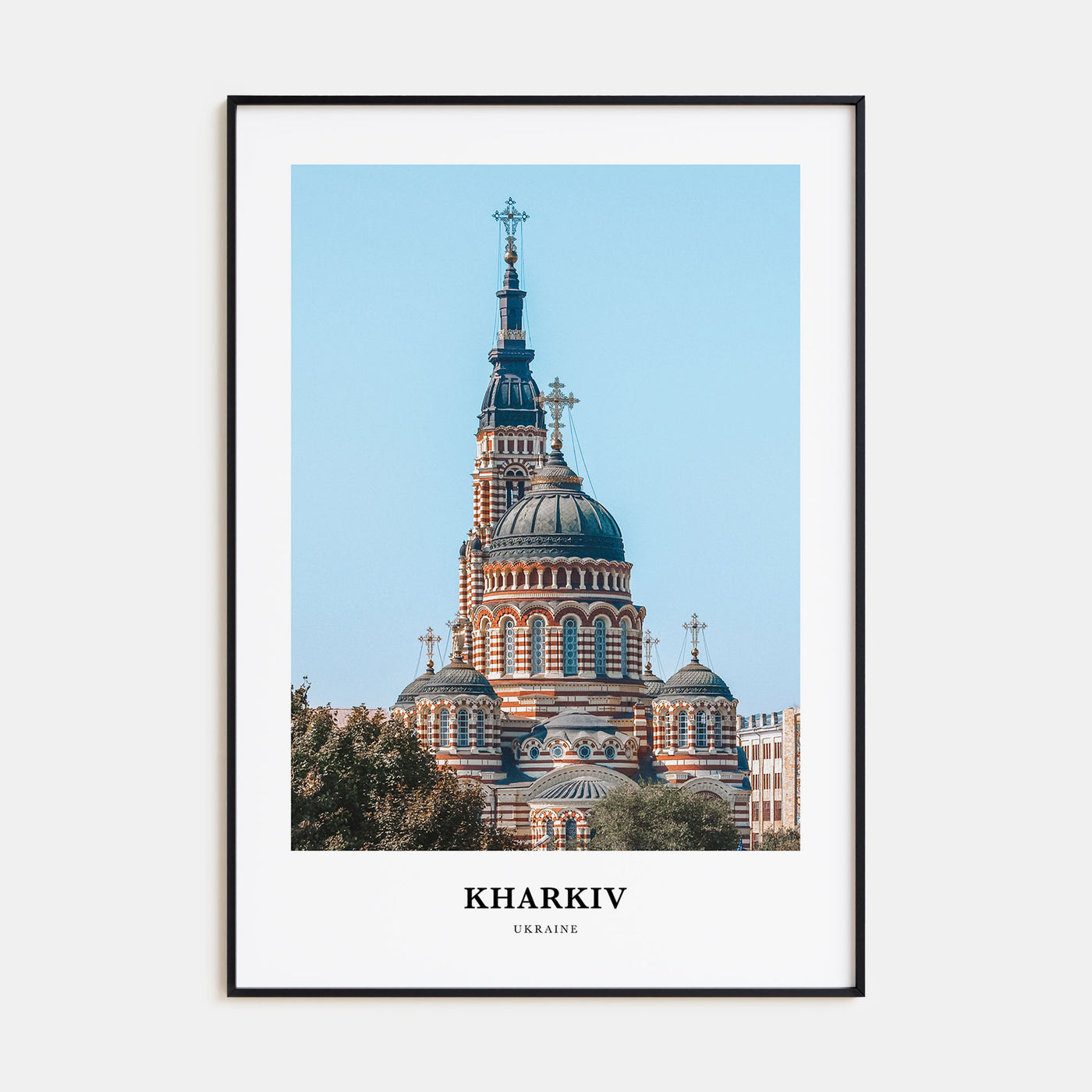 Kharkiv Portrait Color Poster