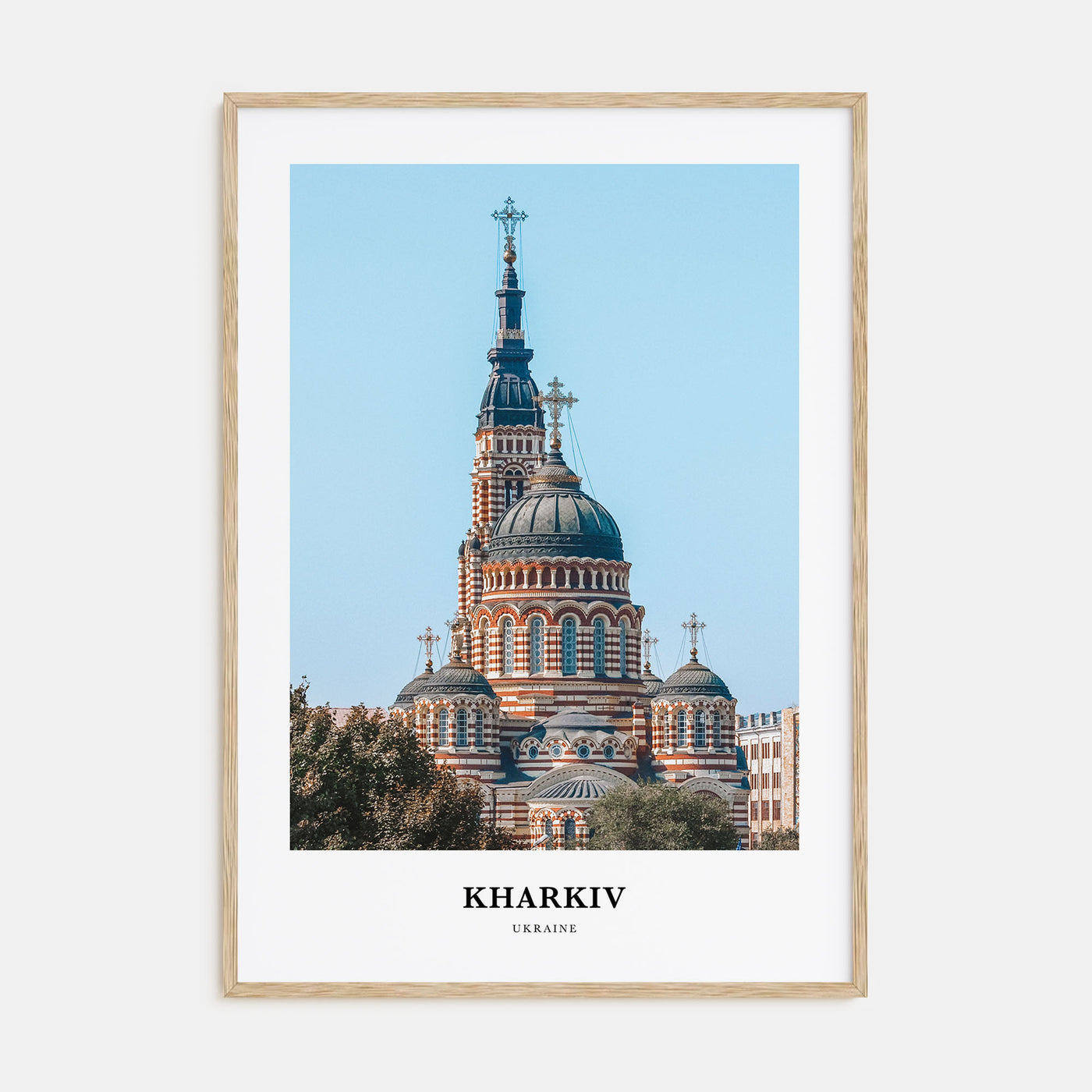 Kharkiv Portrait Color Poster