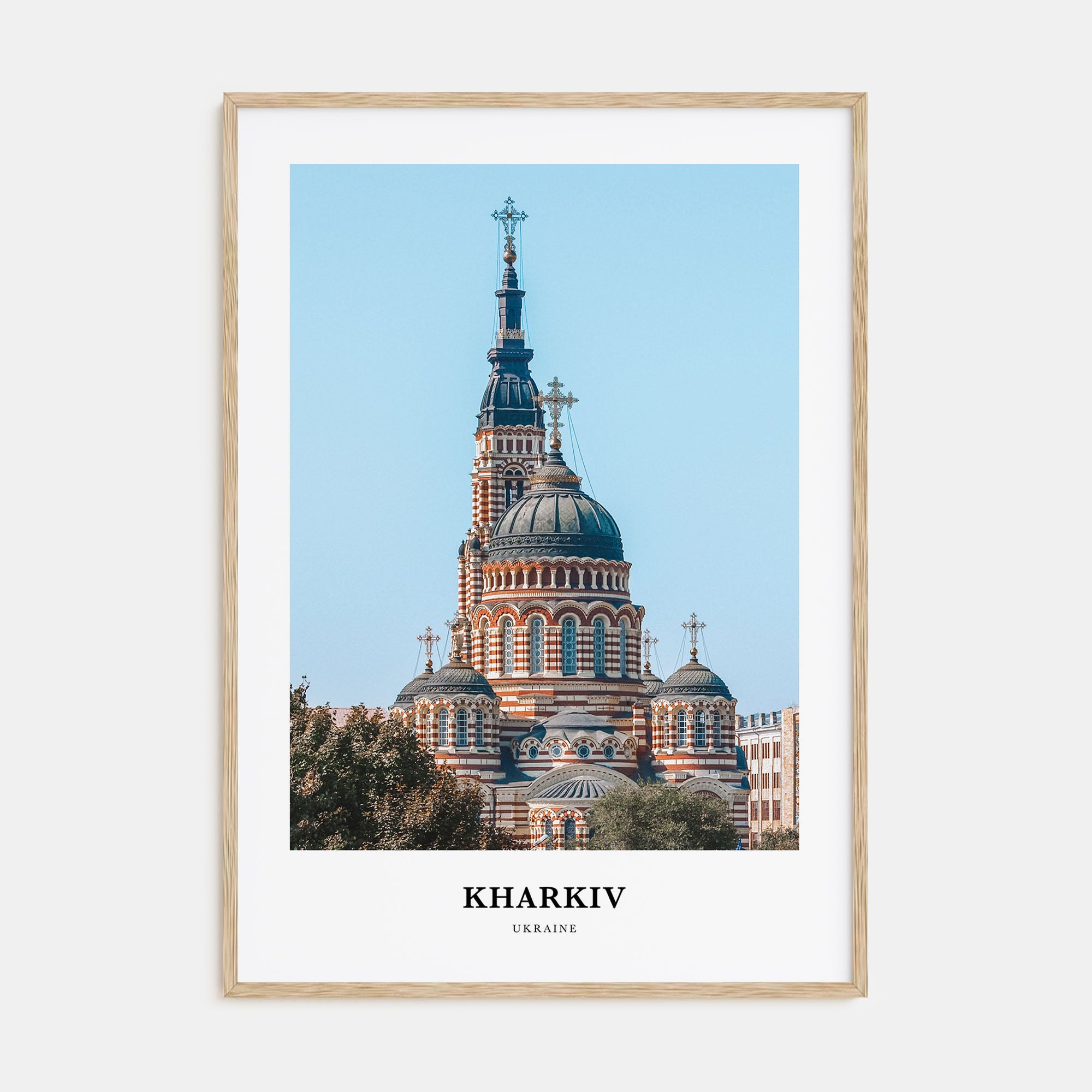Kharkiv Portrait Color Poster