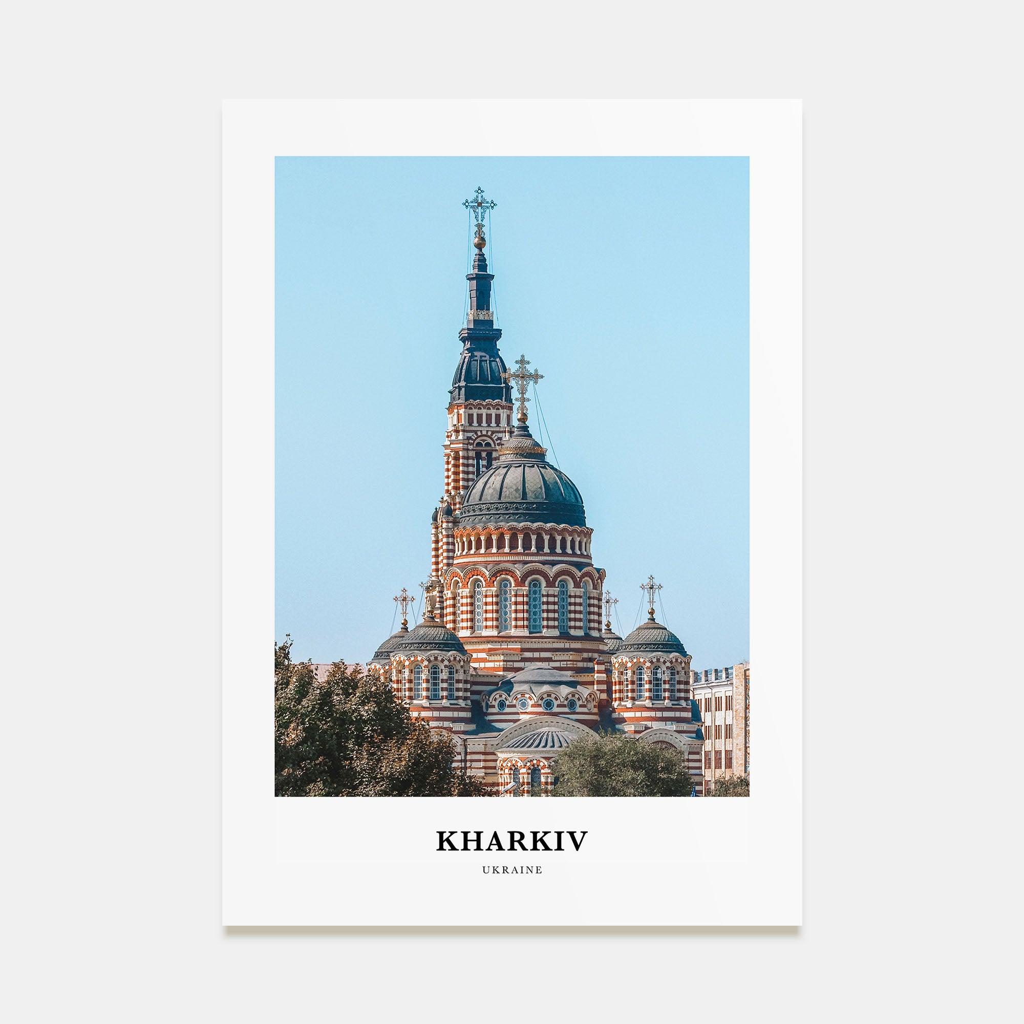 Kharkiv Portrait Color Poster