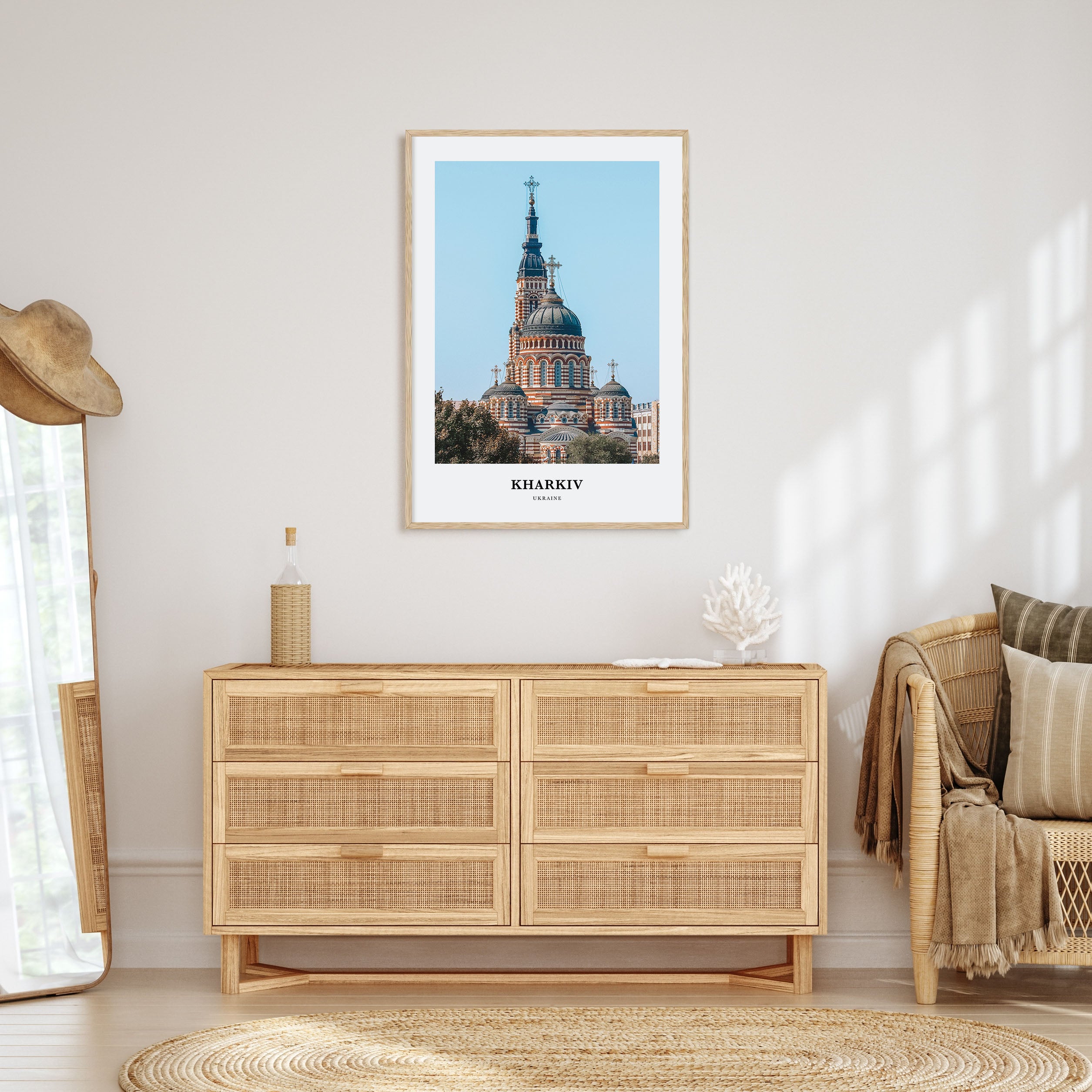 Kharkiv Portrait Color Poster