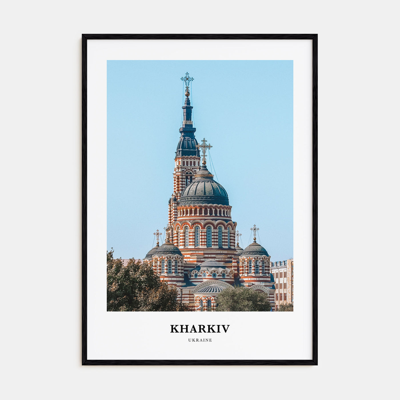 Kharkiv Portrait Color Poster