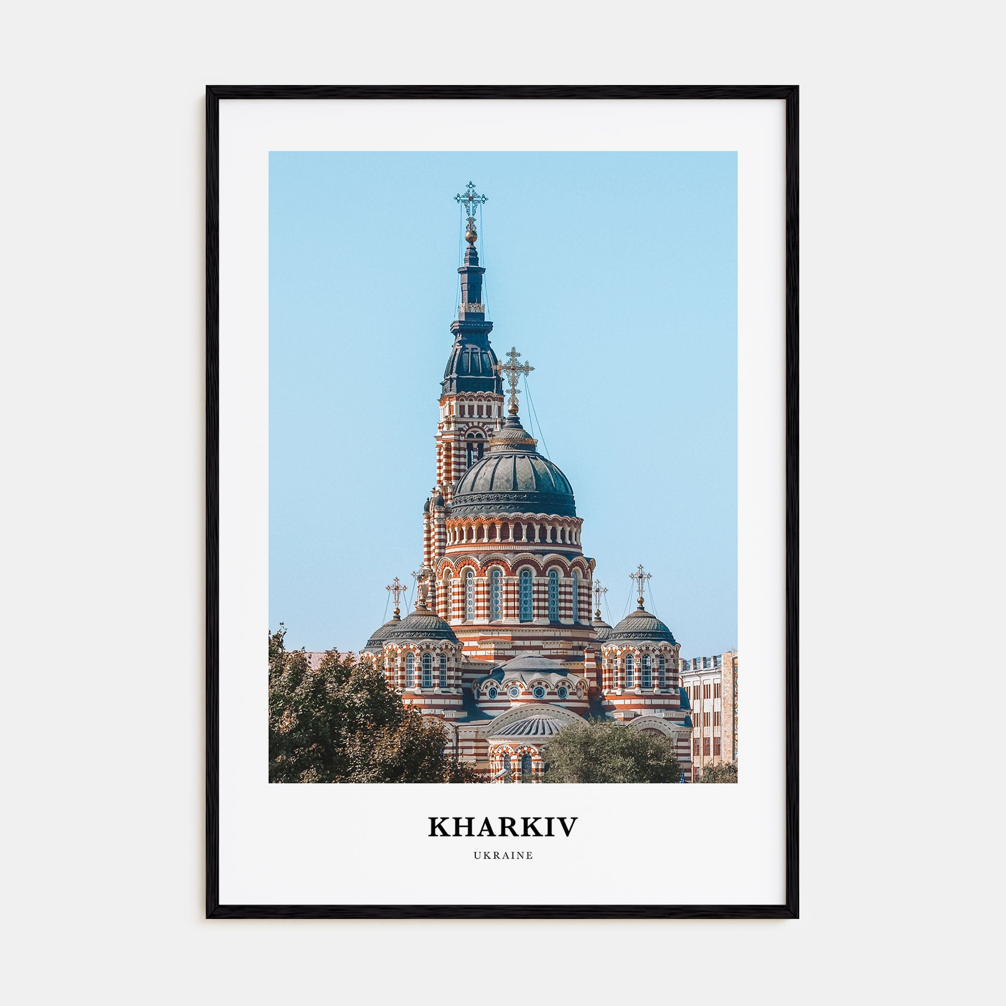 Kharkiv Portrait Color Poster