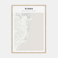 Kiama Map Portrait Poster
