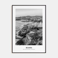 Kiama Portrait B&W Poster