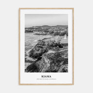 Kiama Portrait B&W Poster