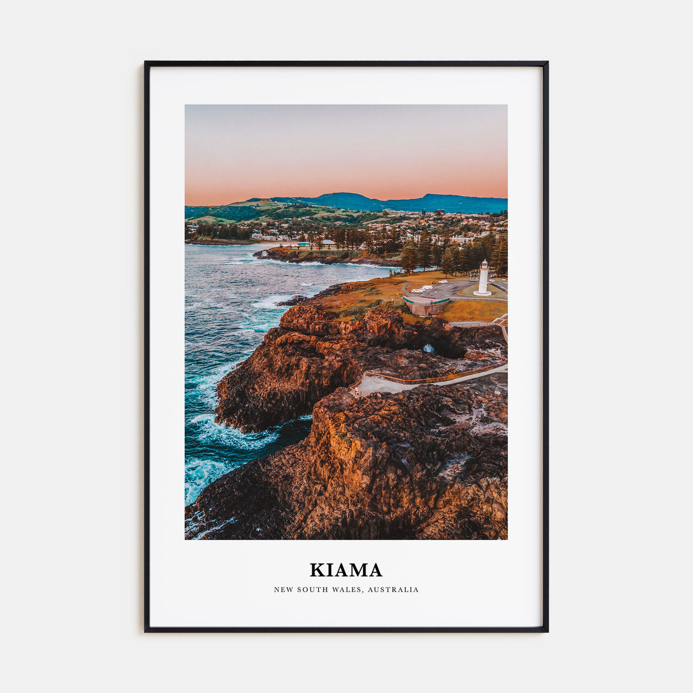 Kiama Portrait Color Poster
