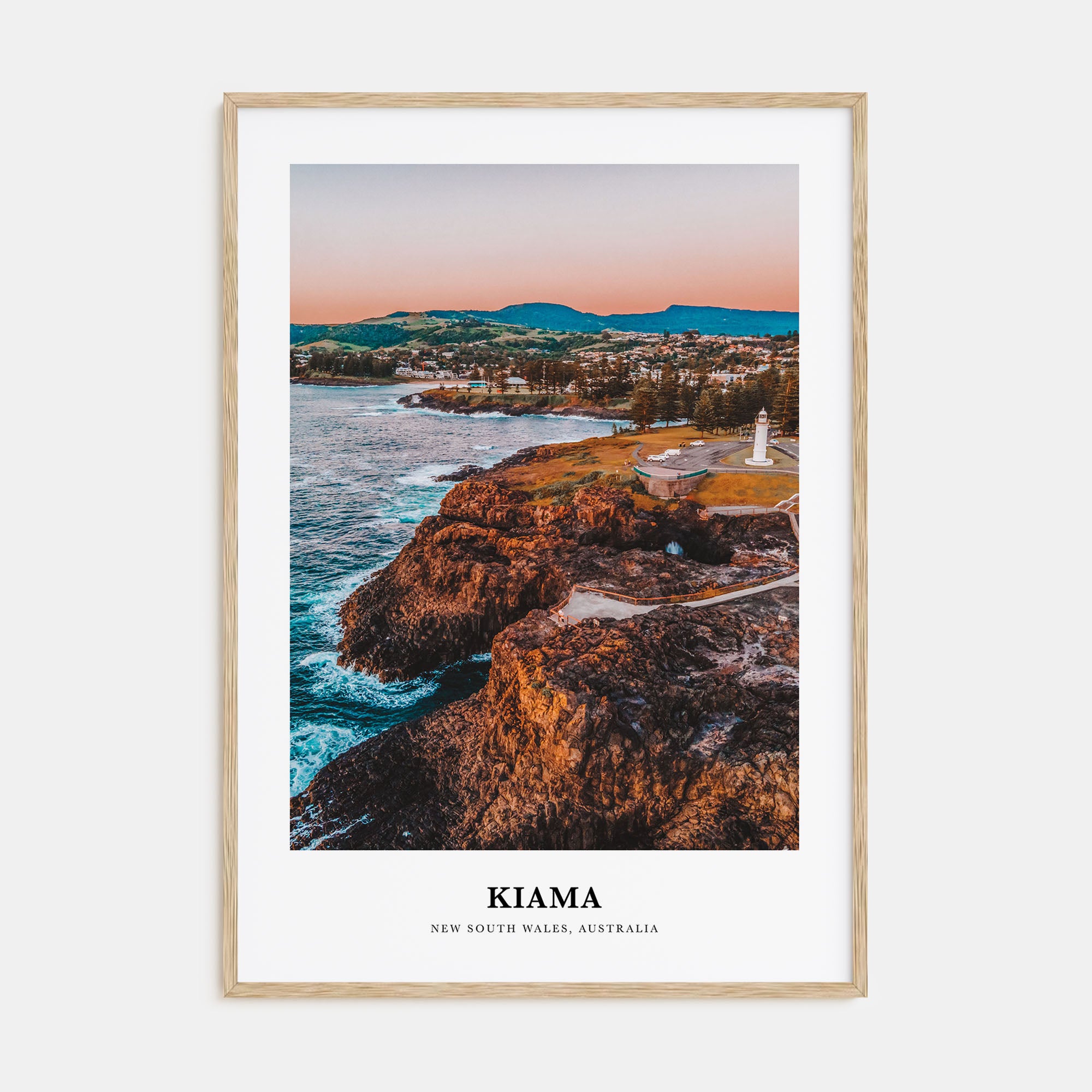 Kiama Portrait Color Poster