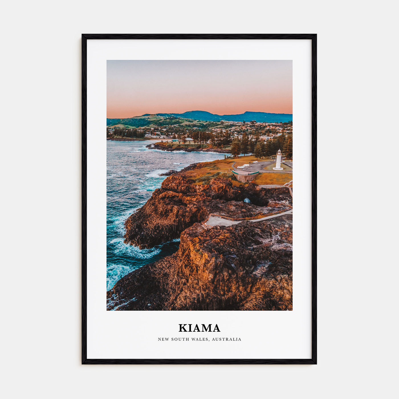 Kiama Portrait Color Poster