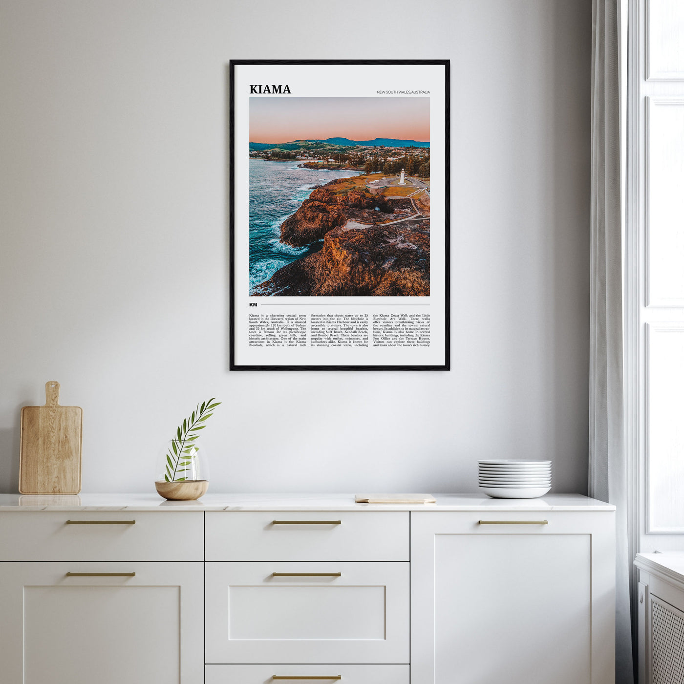 Kiama Travel Color Poster