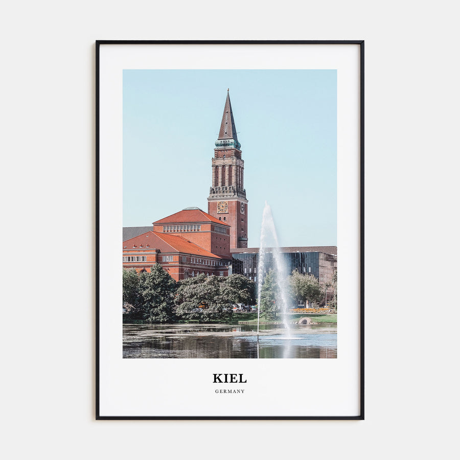 Kiel Portrait Color Poster