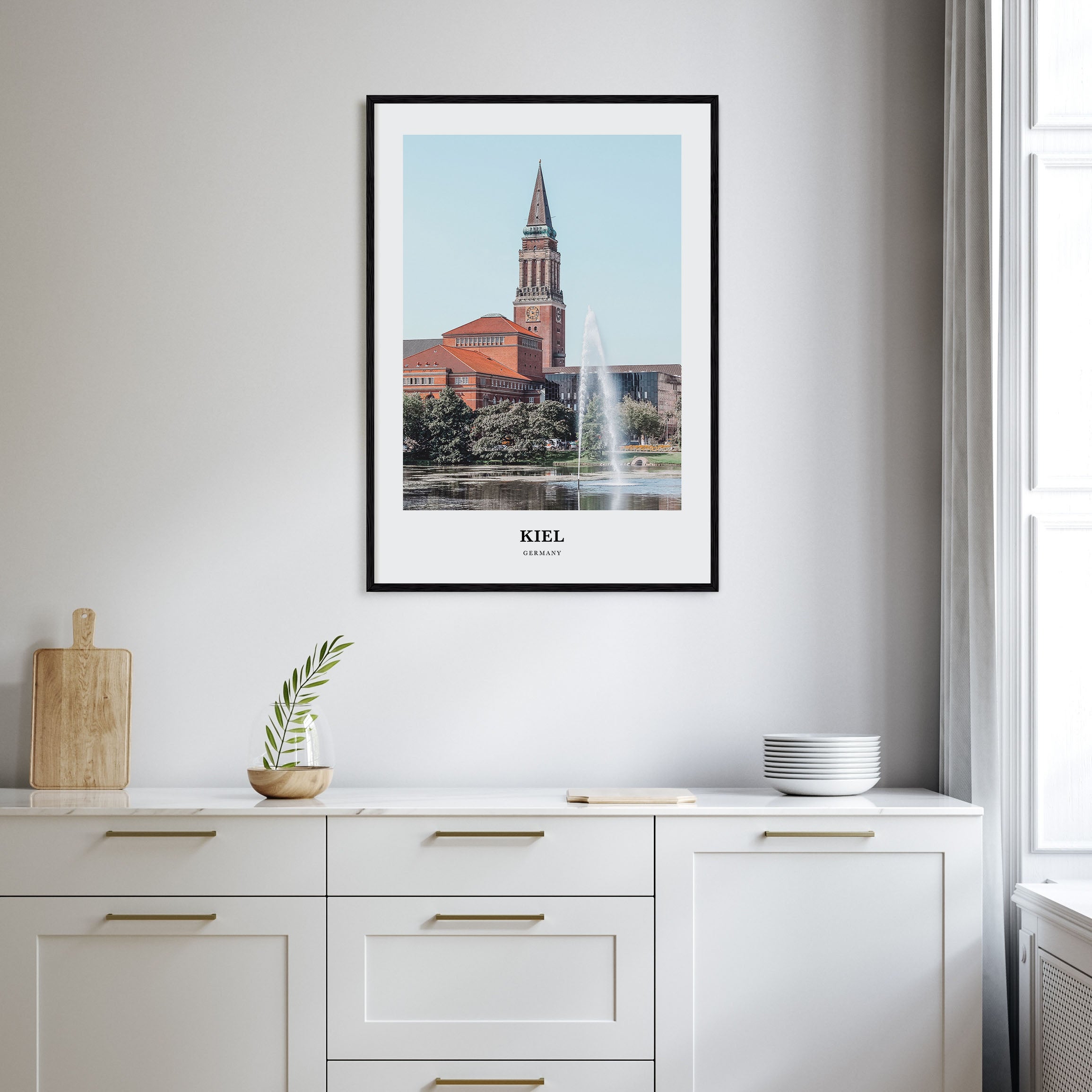 Kiel Portrait Color Poster