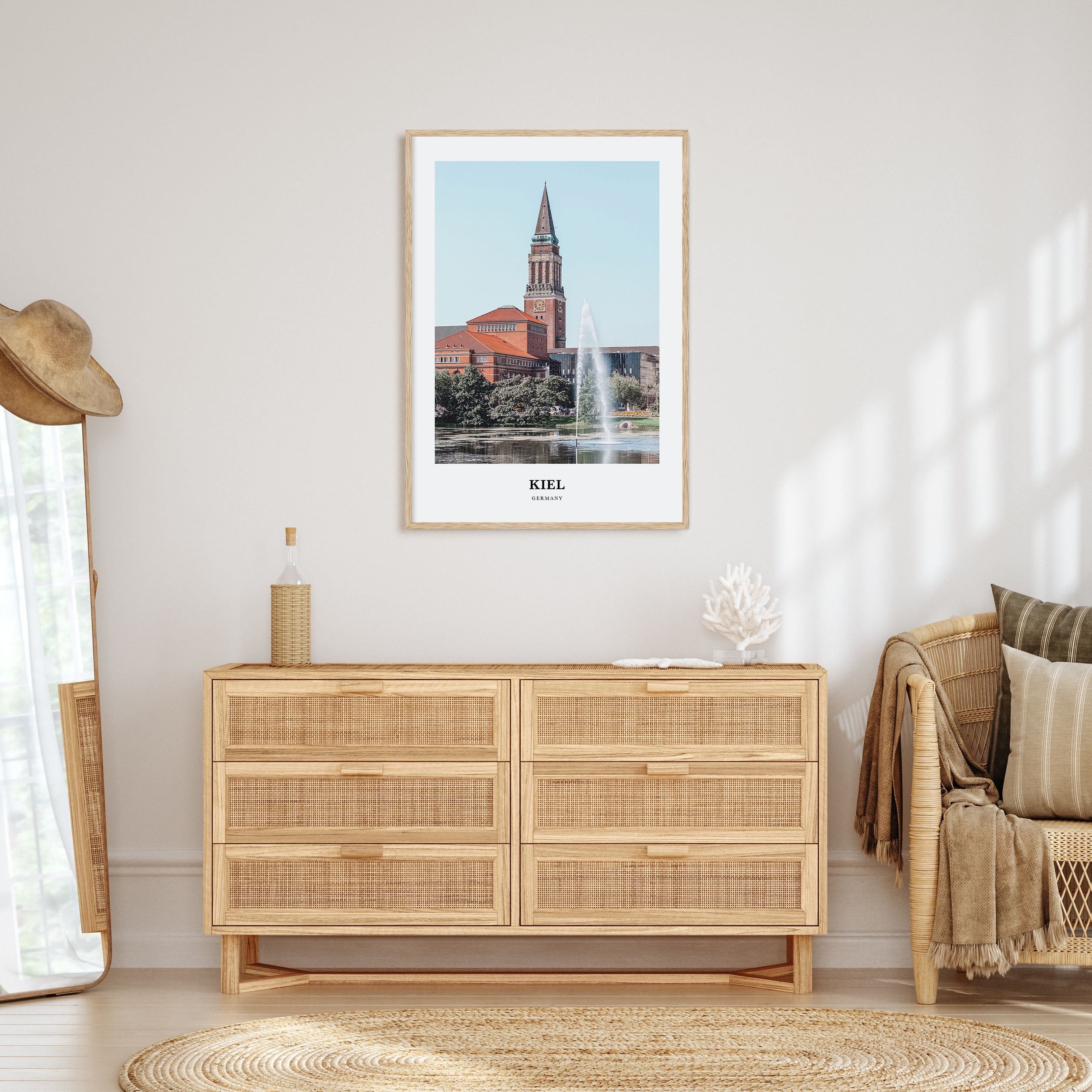 Kiel Portrait Color Poster