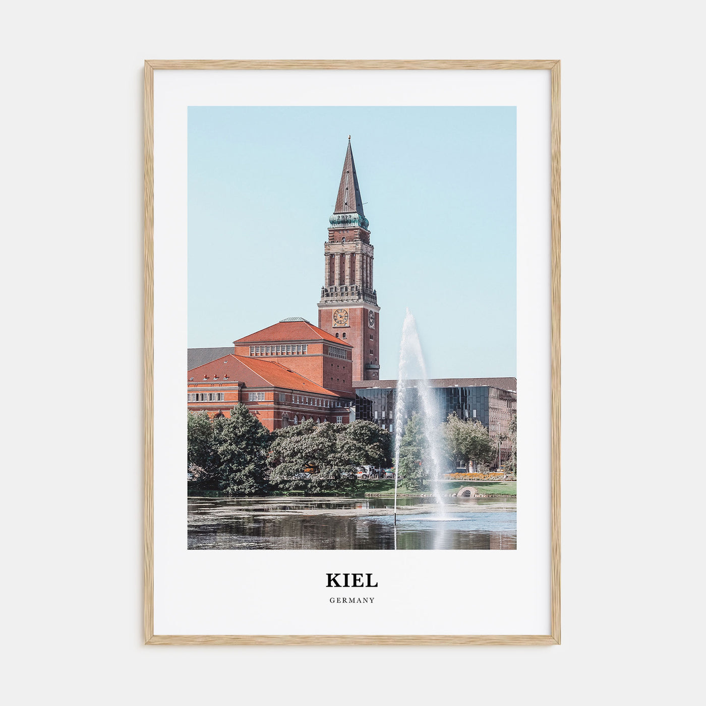 Kiel Portrait Color Poster