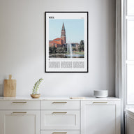 Kiel Travel Color Poster