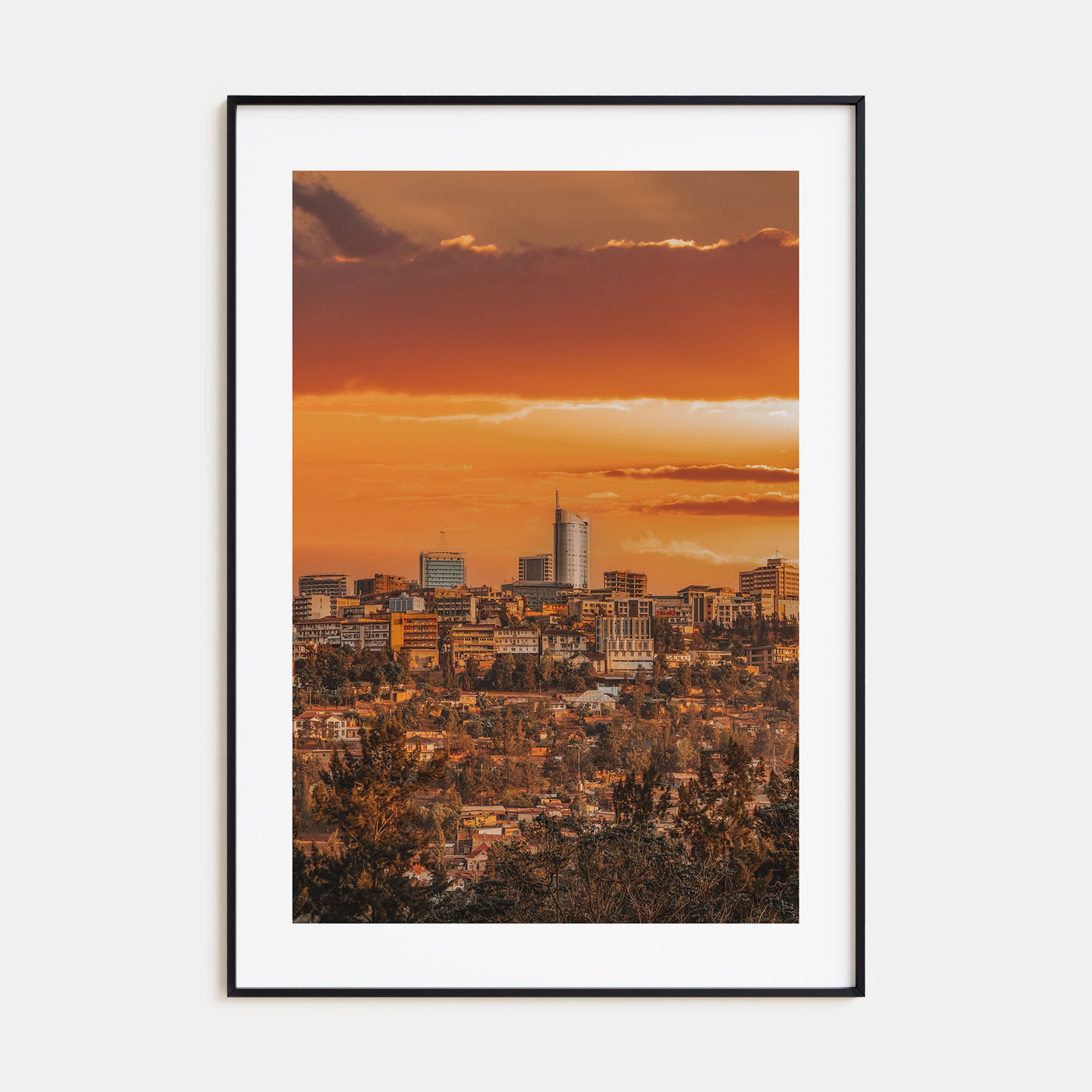 Kigali Photo Color Poster