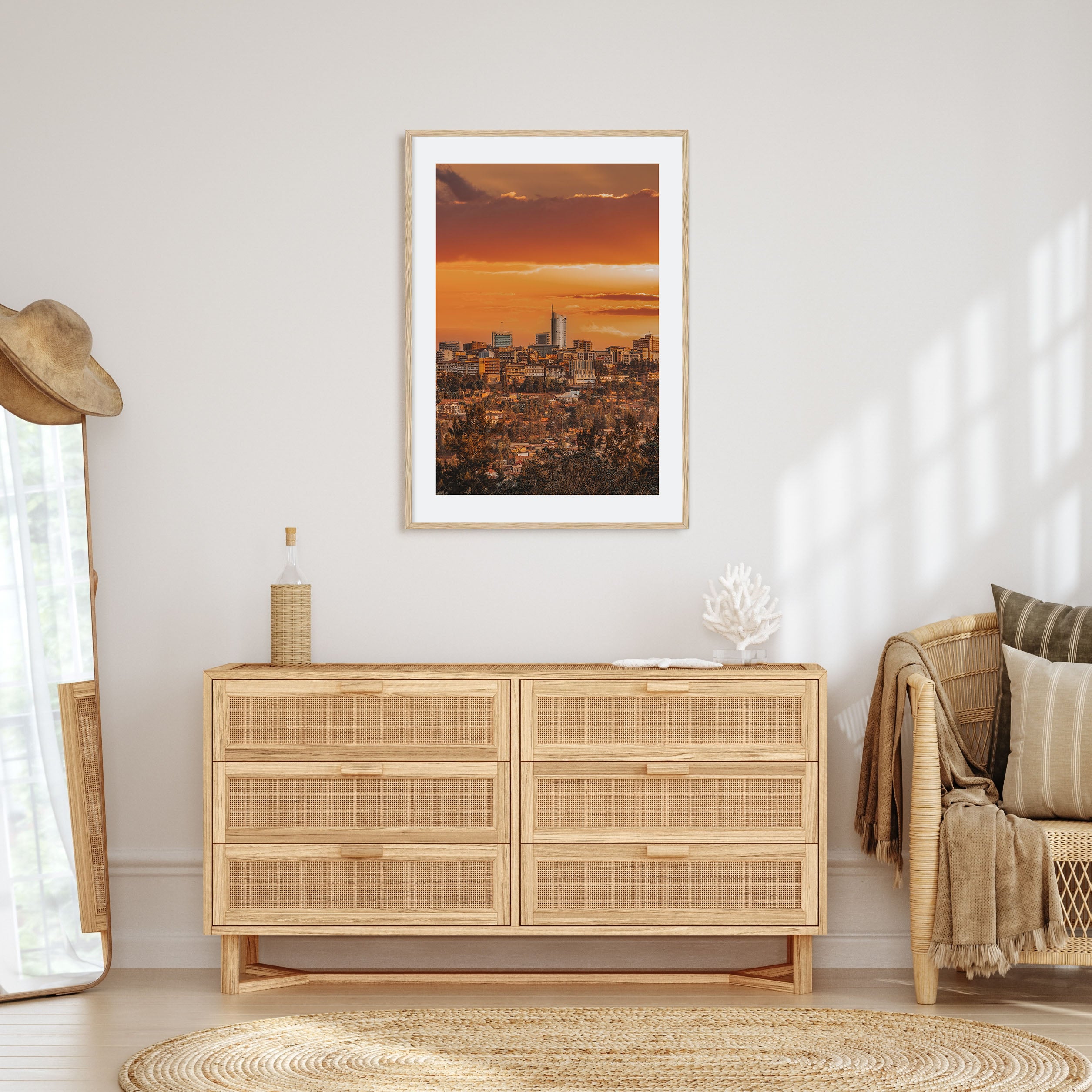 Kigali Photo Color Poster