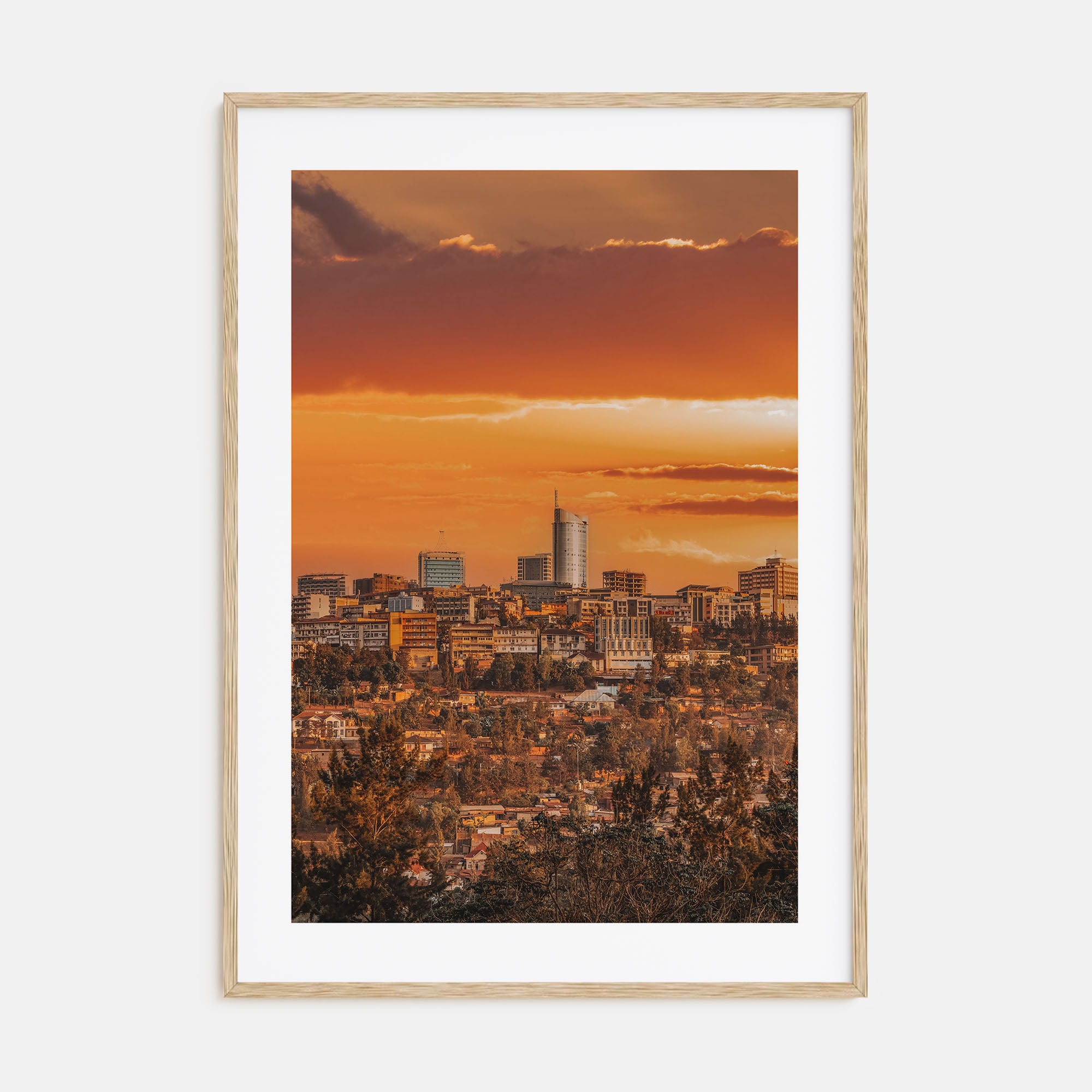 Kigali Photo Color Poster
