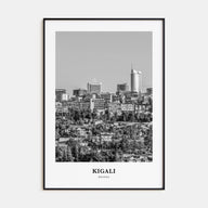Kigali Portrait B&W Poster