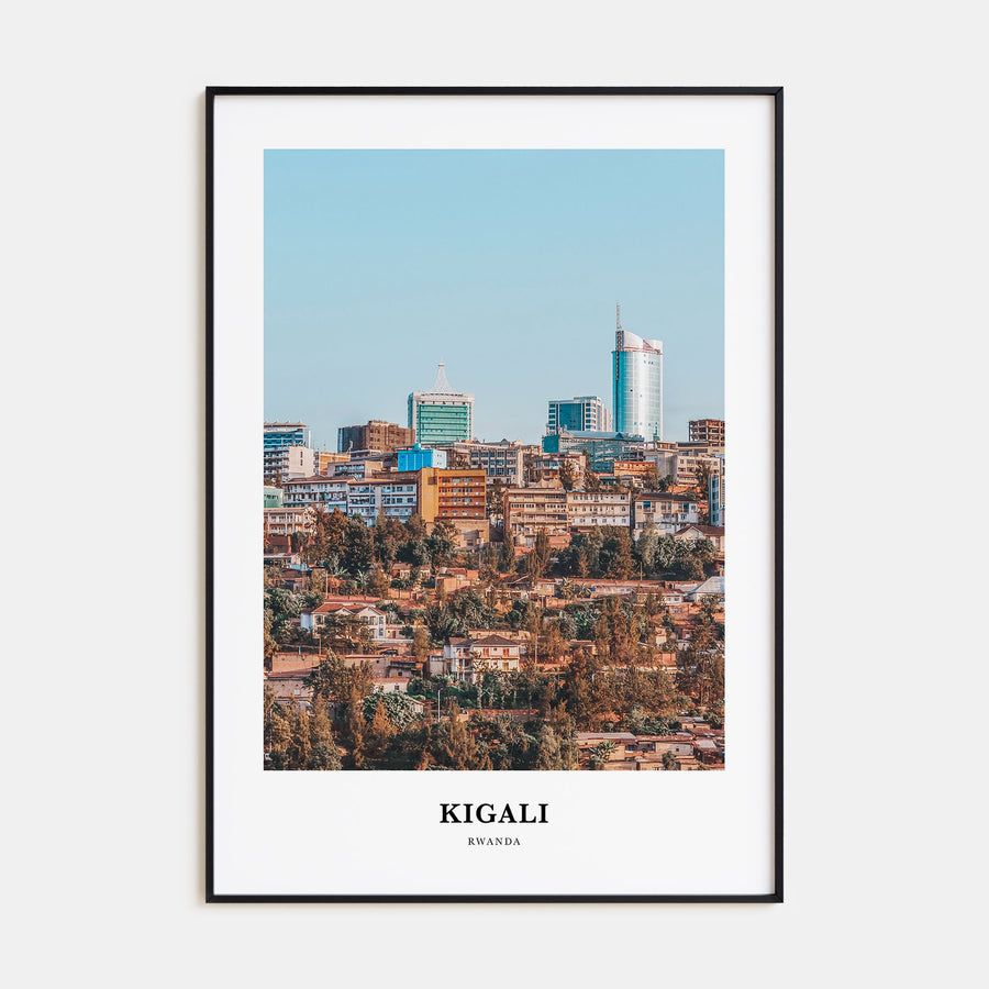 Kigali Portrait Color Poster