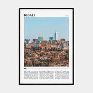 Kigali Travel Color Poster