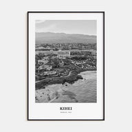 Kihei Portrait B&W Poster