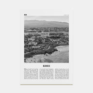 Kihei Travel B&W Poster