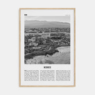 Kihei Travel B&W Poster