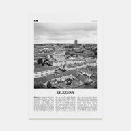 Kilkenny Travel B&W Poster