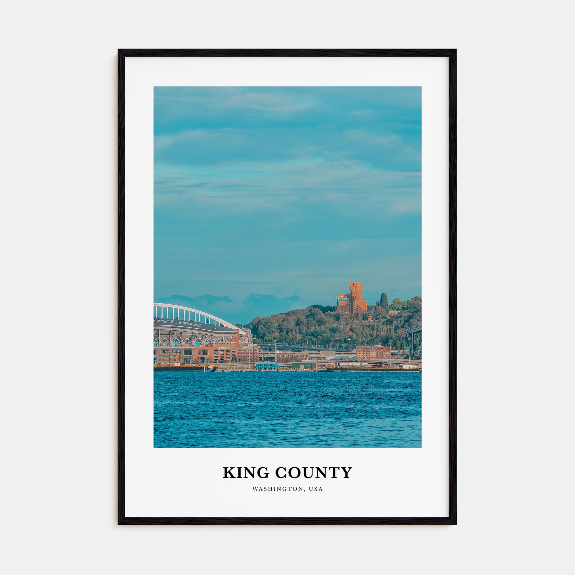 King County Portrait Color Poster