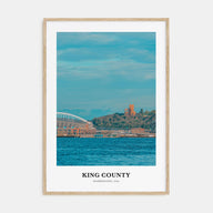 King County Portrait Color Poster