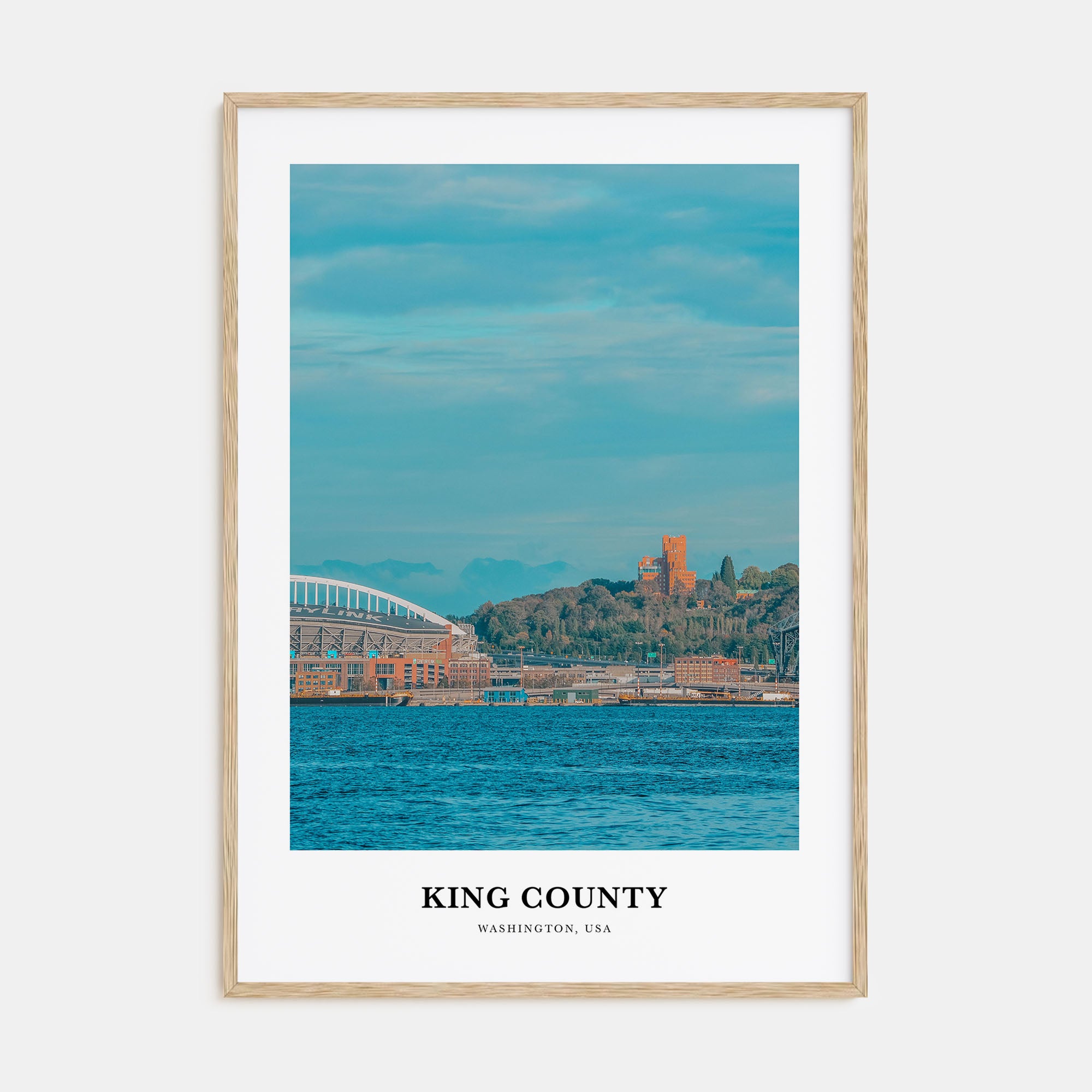 King County Portrait Color Poster