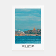 King County Portrait Color Poster