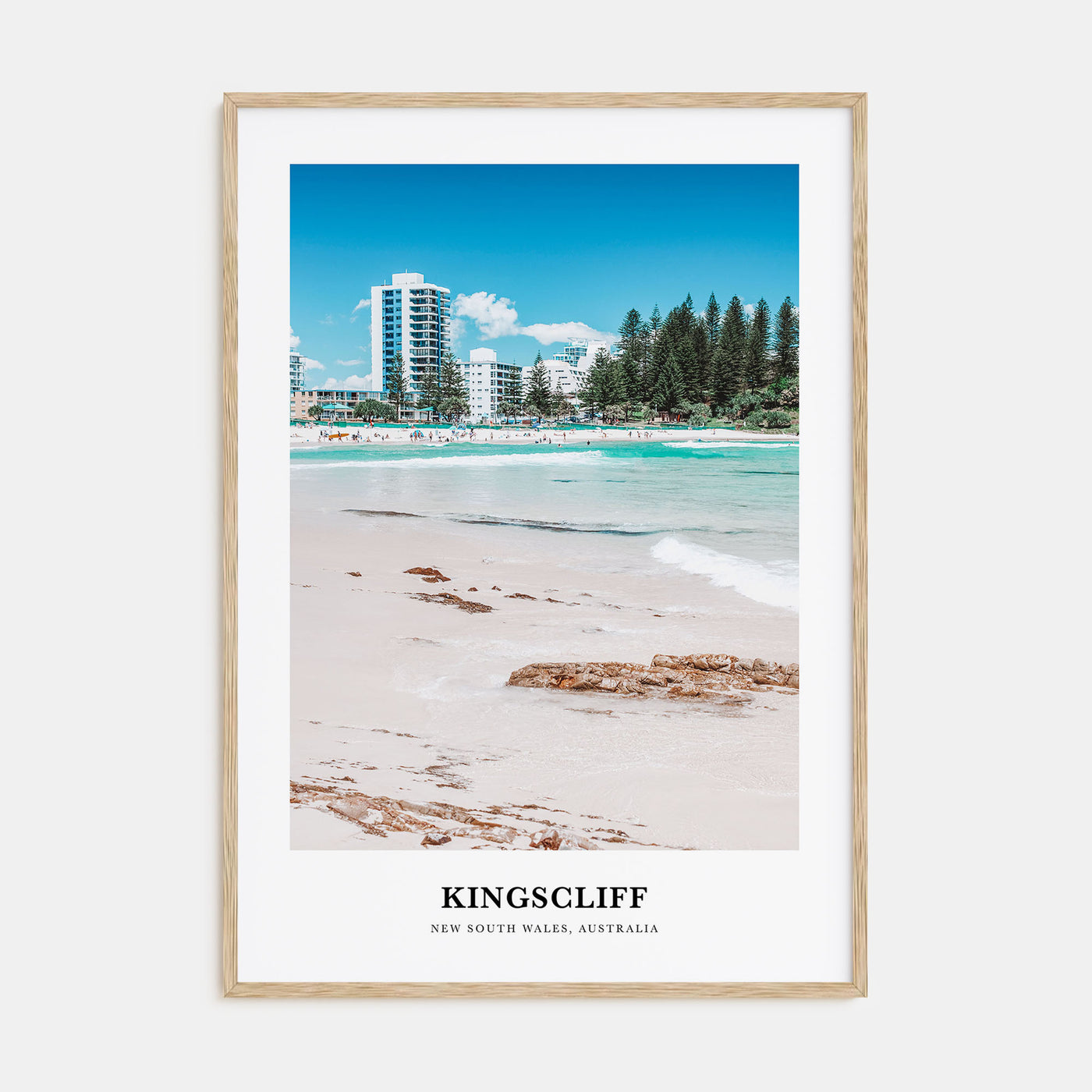 Kingscliff Portrait Color Poster